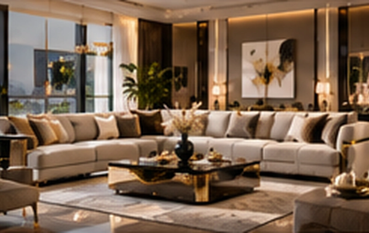 Lüks modern koltuk takımları
